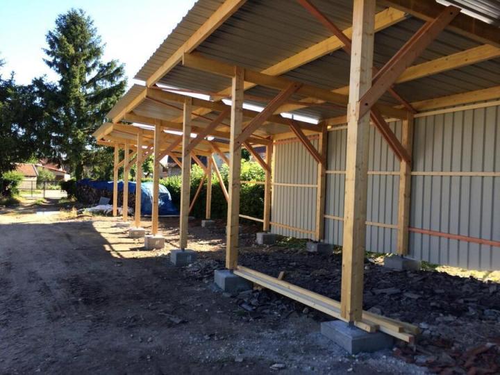 Travaux d'aménagement à Morestel